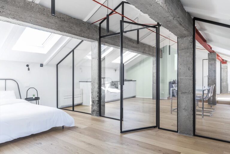 Blaarchitettura ristruttura un sottotetto a Torino