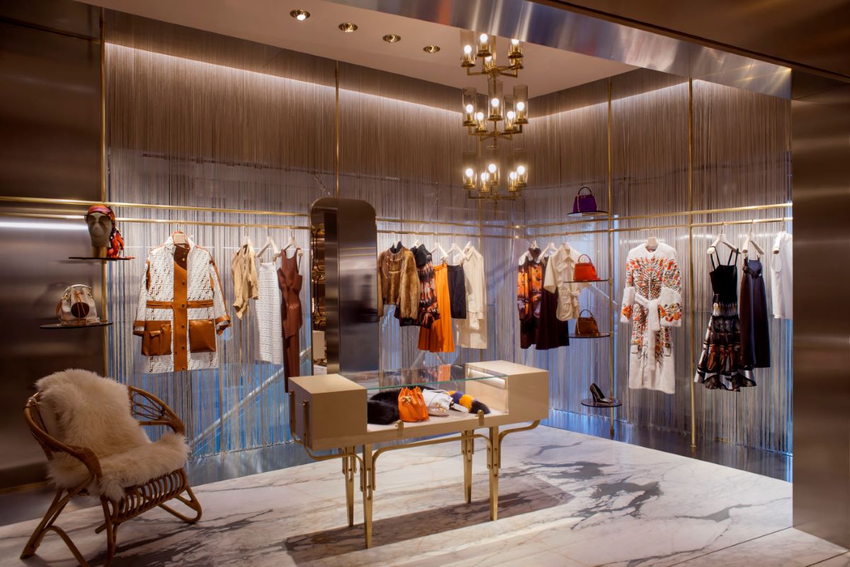 Inside Fendi's new Sloane Street boutique designed by Dimore Studio