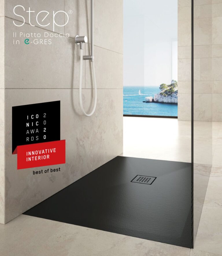 Scarabeo Ceramiche presenta STEP, il piatto doccia rivoluzionario