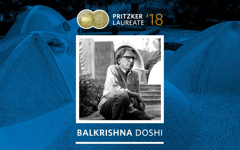 Balkrishna Doshi vince il Pritzker Prize 2018