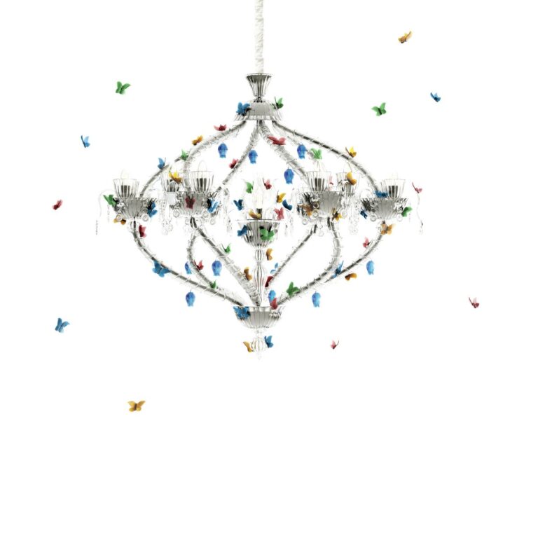 Barovier&Toso al Salone 2019, il lampadario di Marcel Wanders ha la forma di un tulipano