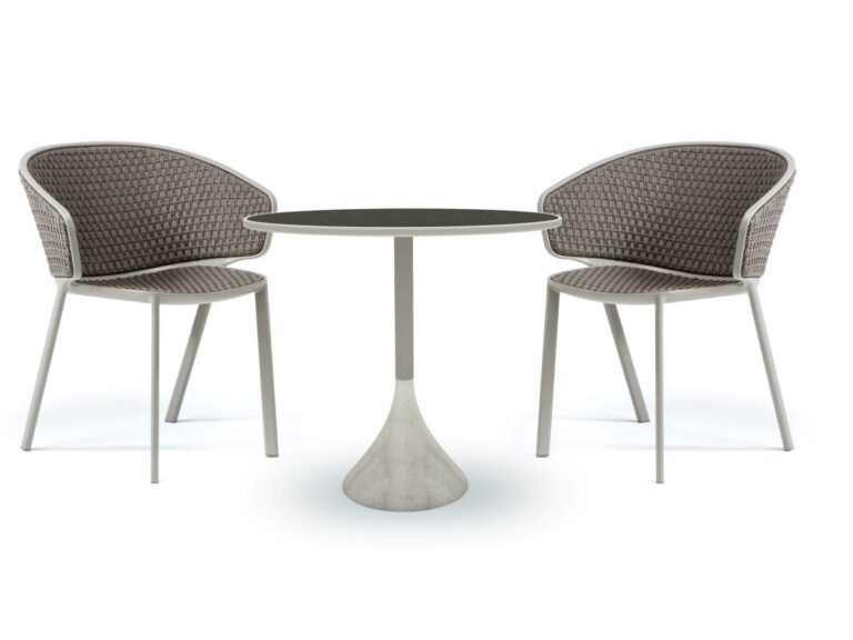 Ethimo, il design Concreto dei tavoli outdoor