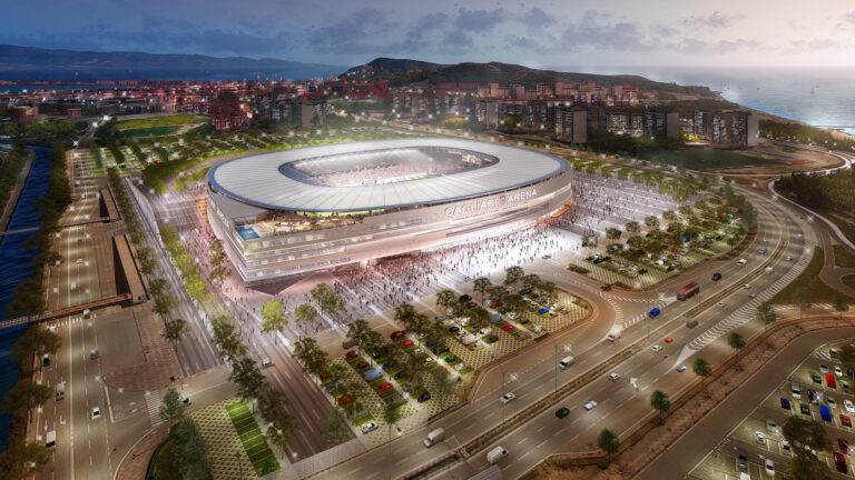 Progetto CMR realizza il nuovo stadio del Cagliari