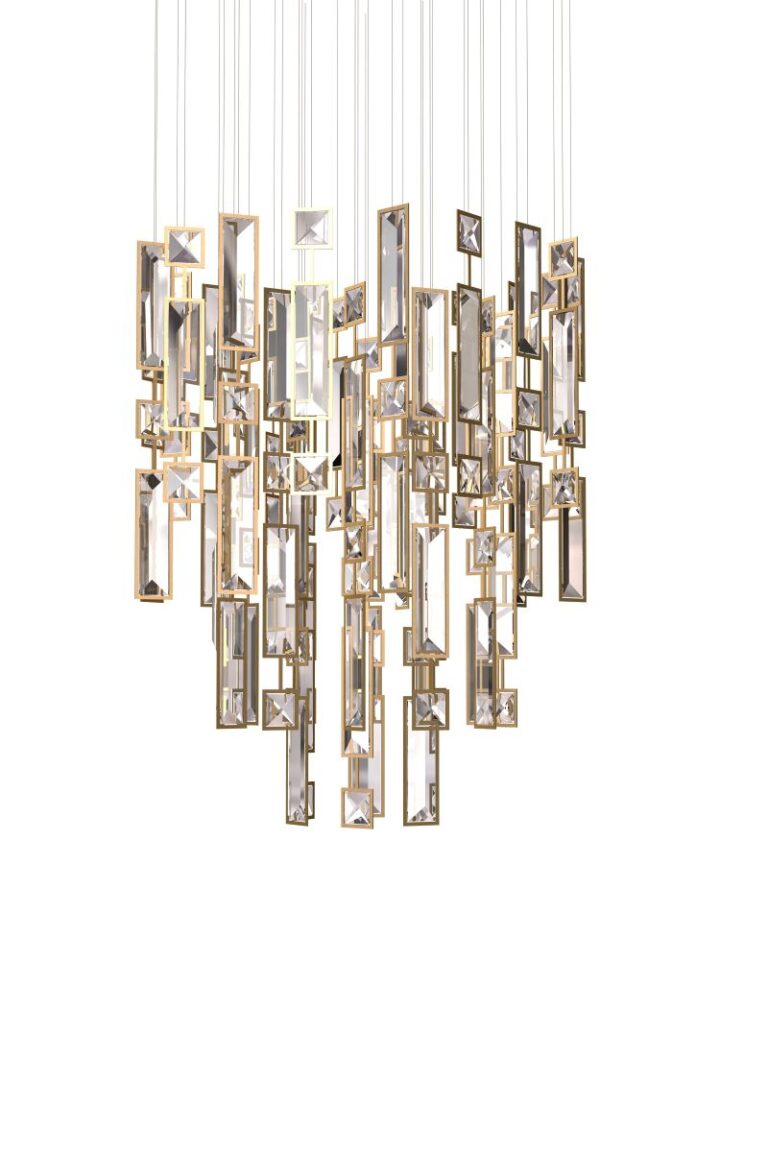 Windfall, geometrie cristalline per gioielli di luce