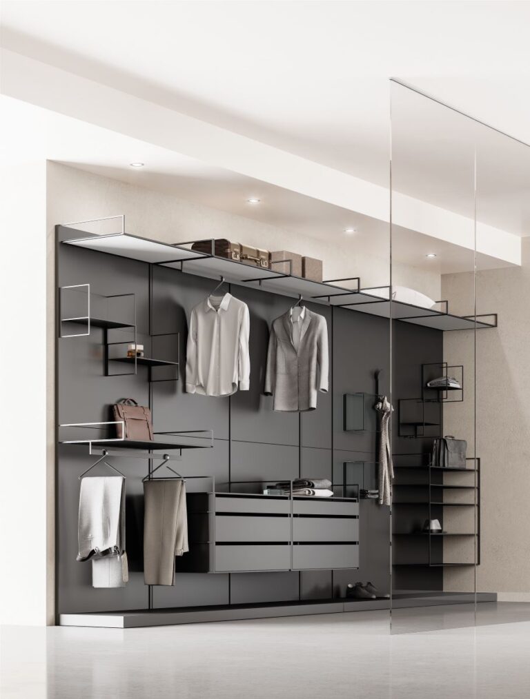 Ronda Design, la cabina armadio diventa magnetica