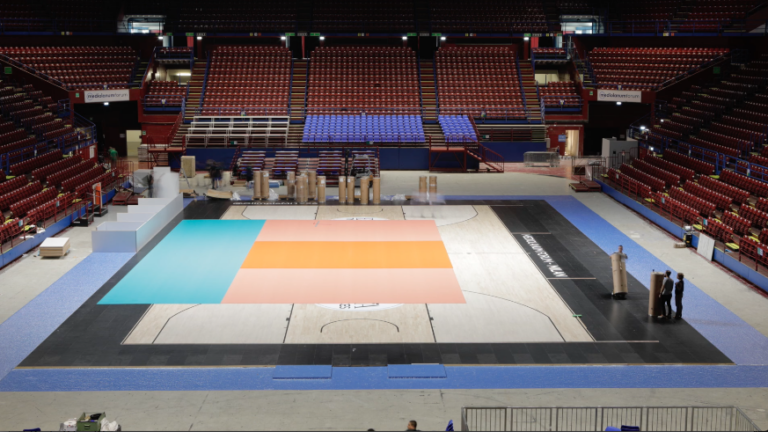 Mondiali di Volley 2018, Gerflor cambia pelle al Forum di Assago