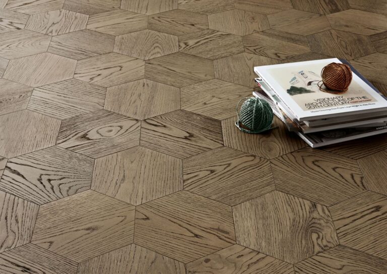 Esagono Signature, Woodco presenta il nuovo parquet a nido d’ape