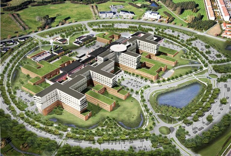 Il nuovo Zealand University Hospital di Politecnica in Danimarca