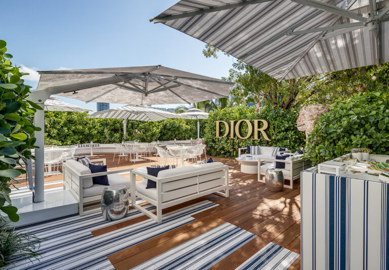 Poggesi per il DIOR Cafè di Miami