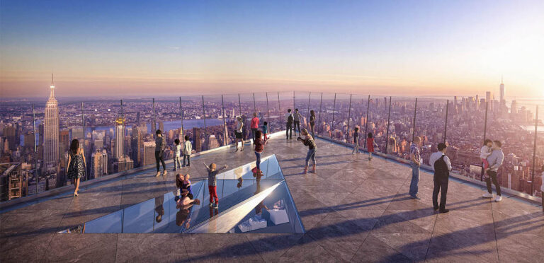 The Edge, apre la terrazza sospesa su New York