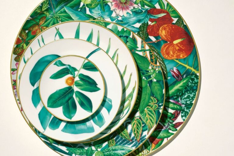 Passifolia, ipnotismo tropicale per i nuovi piatti Hermès