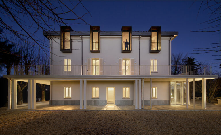 Villa Trisano, il progetto di recupero firmato Bodà Architetti