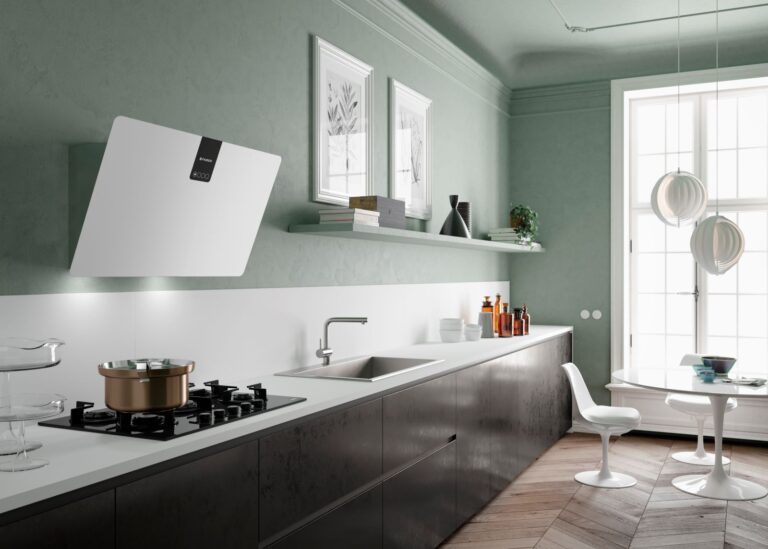 L’innovazione in cucina, Faber presenta le nuove cappe Soft Line