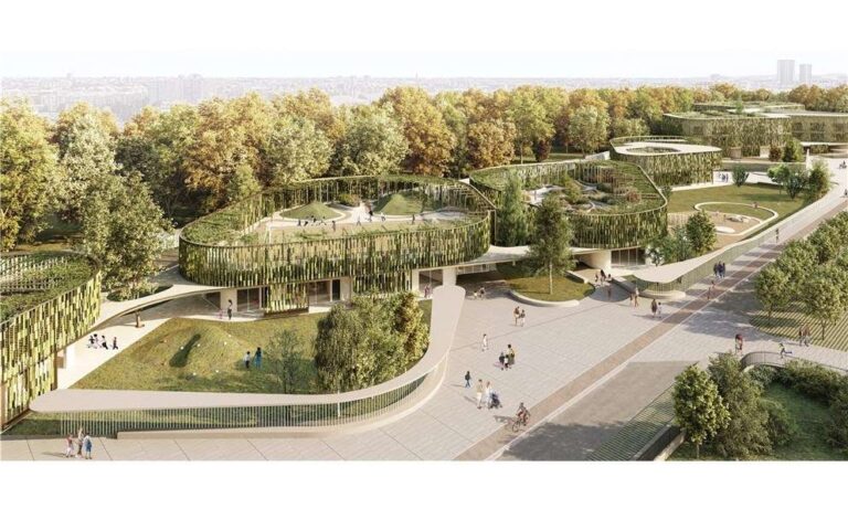 Scialoia School Campus, il progetto green di MoDus Architects a Milano