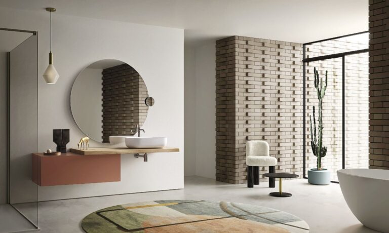 Arbi Arredobagno, linee semplici e minimalismo per la collezione Teso