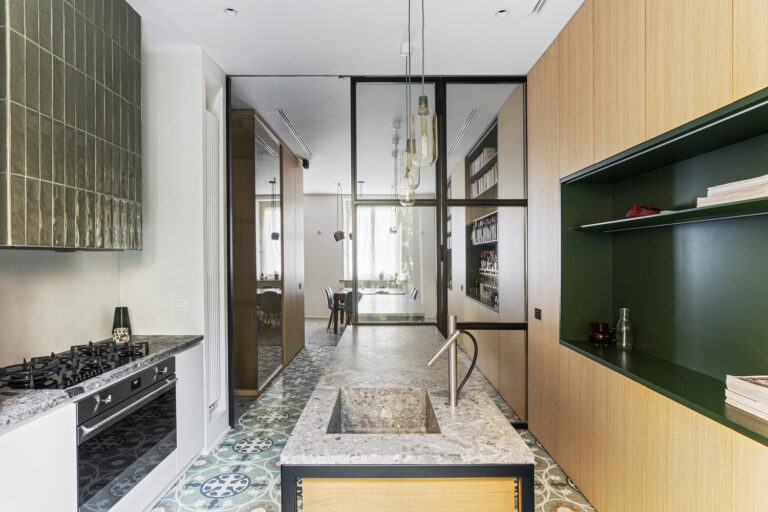 TP3 Apartment, il progetto vintage style di Atelierzero e Tommaso Giunchi a Milano