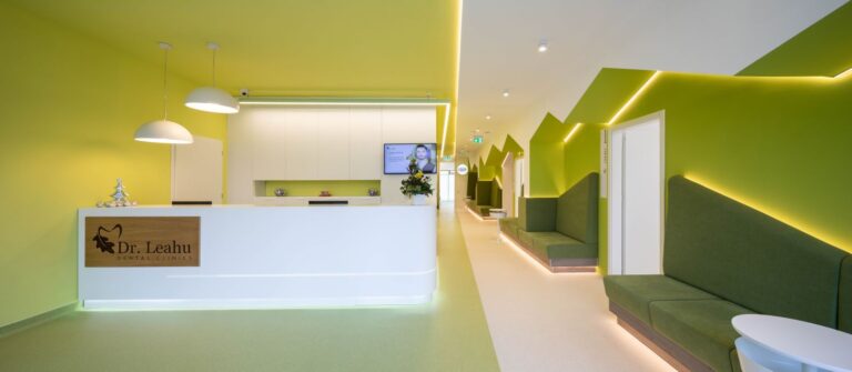 HI-MACS, la soluzione giusta per la nuova clinica dentale in Romania