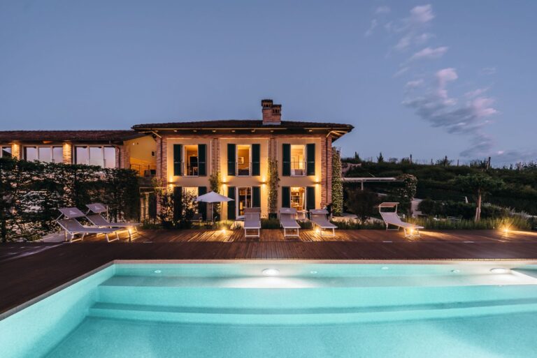 L&L Luce&Light illumina Agrisuite Il Cedro, l’agriturismo di lusso nella tenuta Montezemolo