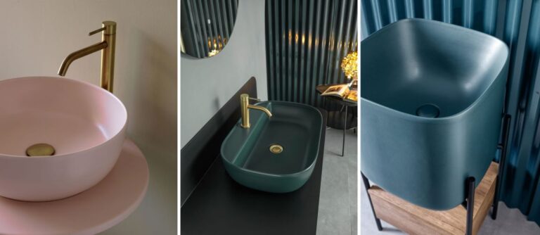 Scarabeo, le nuove tendenze colore per il bagno contemporaneo