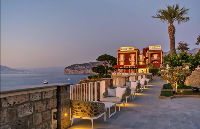 Rubinetterie Stella impreziosice l’Hotel Lorelei Londres di Sorrento