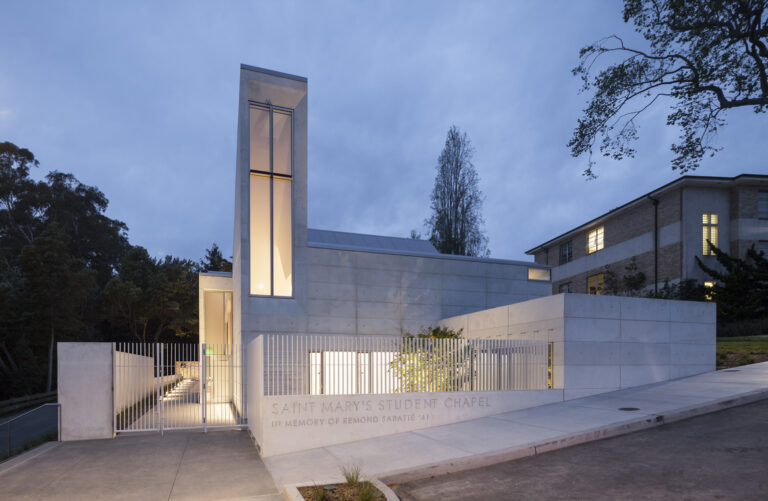 Chapel for Saint Mary’s, lo spazio spirituale per gli studenti in California