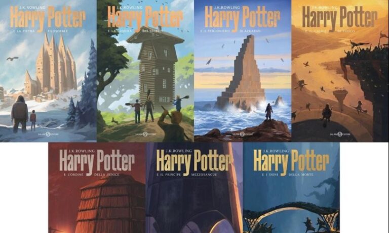 La magia di Michele De Lucchi per le nuove copertine di Harry Potter