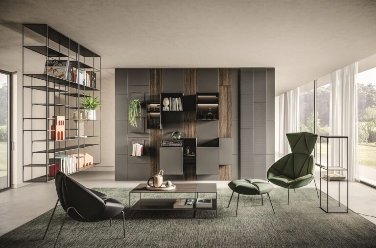 Levia Air, la libreria sospesa che alleggerisce lo spazio