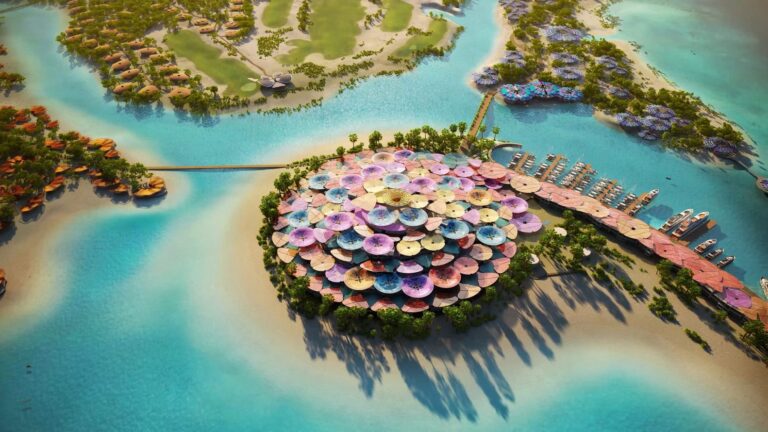 Coral Bloom, il turismo rigenerativo di Foster+Partners per il resort sul Mar Rosso