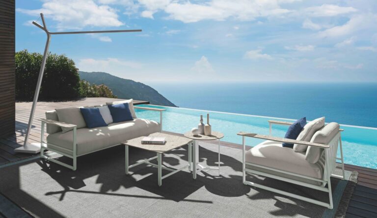 Outdoor multimaterico: Talenti presenta la collezione Riviera