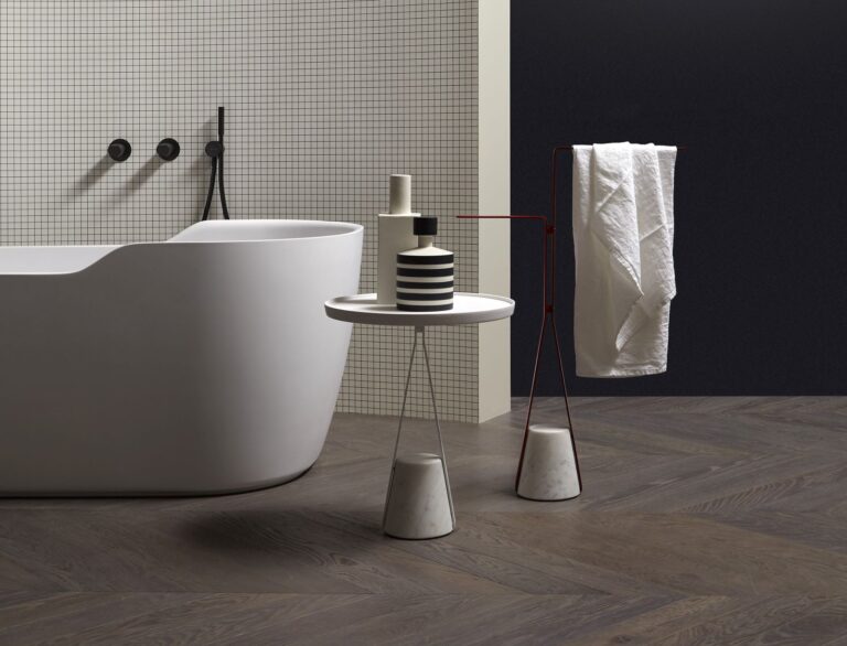 HALO, gli accessori bagno di Calvi Brambilla per antoniolupi tra leggerezza e solidità
