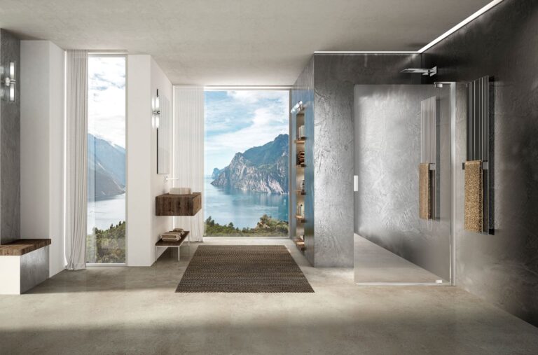Le cabine doccia specchiate duka illuminano lo spazio bagno