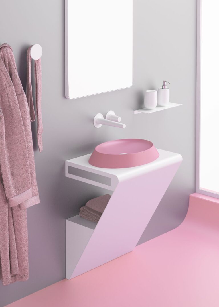 Bubble, il lavabo “elastico” di Glass Design e Karim Rashid