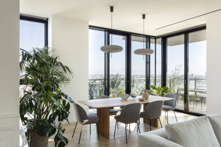 Nomade Architettura, l’appartamento Hygge nella Torre Solaria