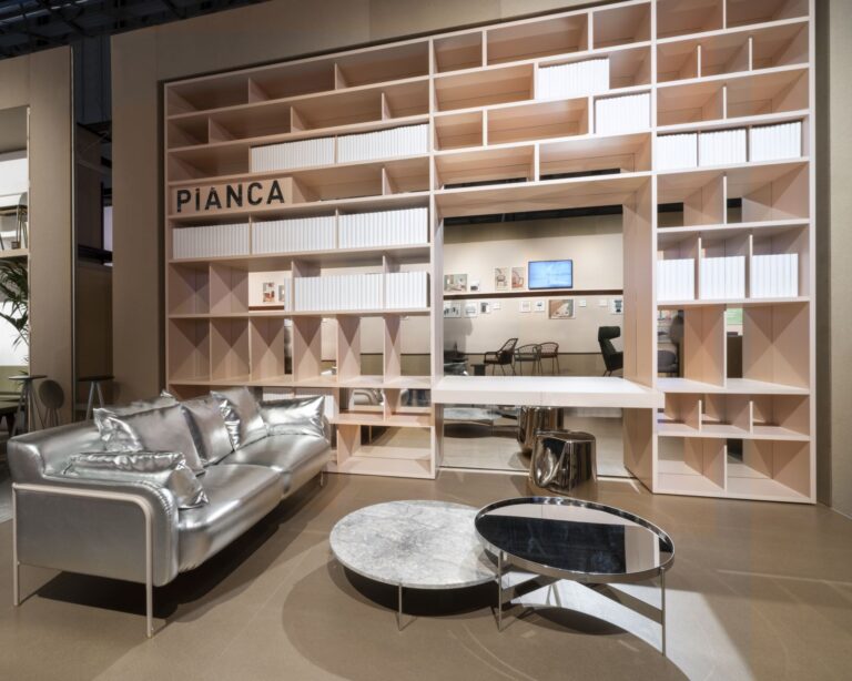 Pianca al Supersalone: i nuovi complementi per la zona notte e living