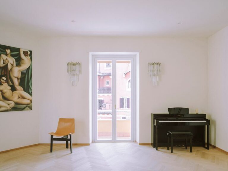 A Roma una casa-studio dall’anima jazz