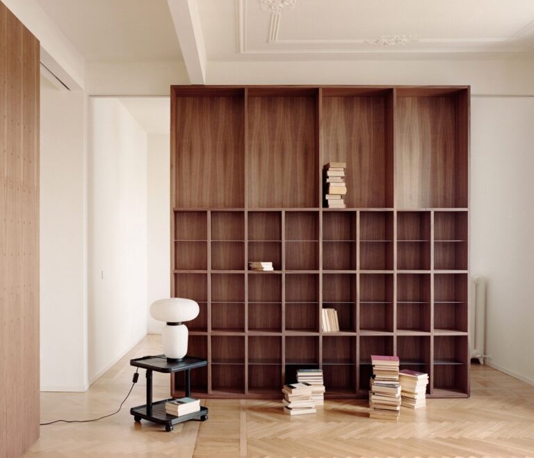 Walnut Flat, l’appartamento liberty contemporaneo a Milano