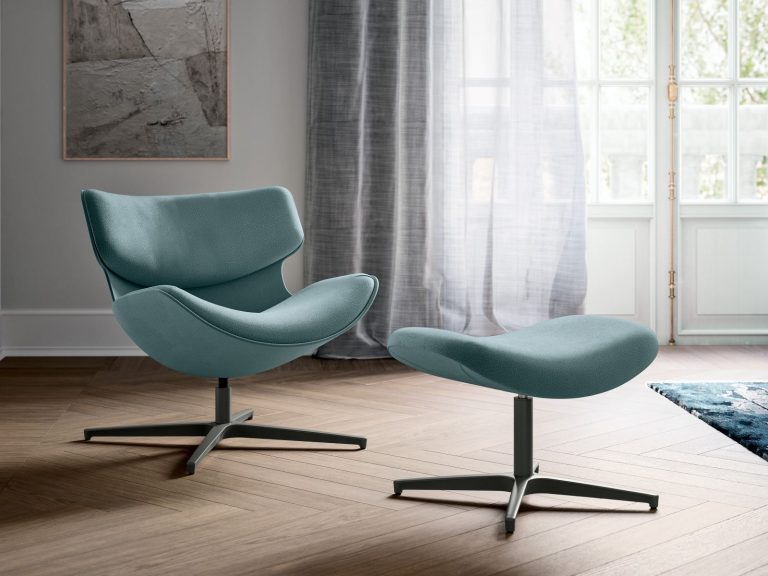 Cleopas, la nuova poltrona lounge di Quadrifoglio Group