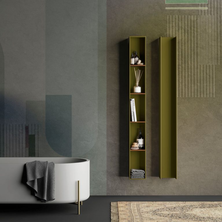 SpaghettiWall, carte da parati custom per lo spazio bagno