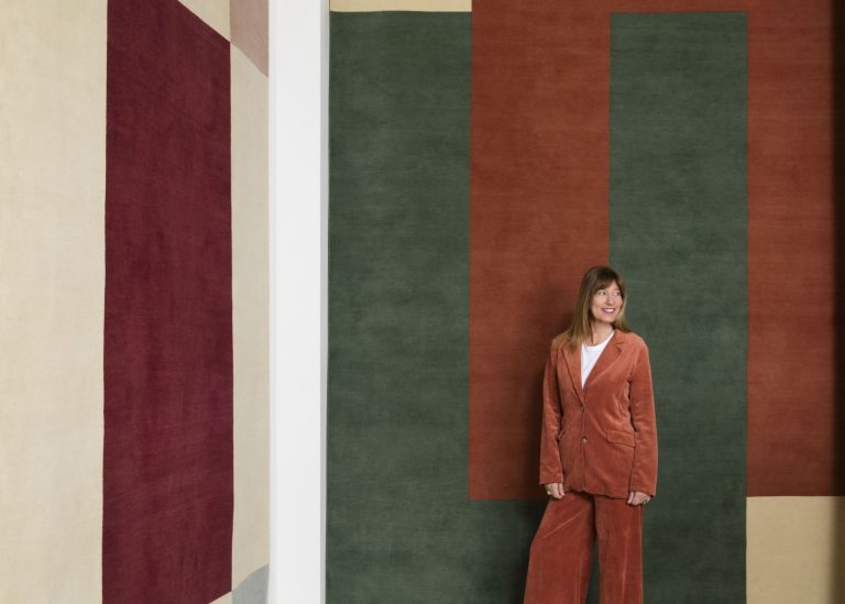 Relazioni, Percorsi, Orizzonti: i tappeti di Clara Bona per Alberto Levi Gallery