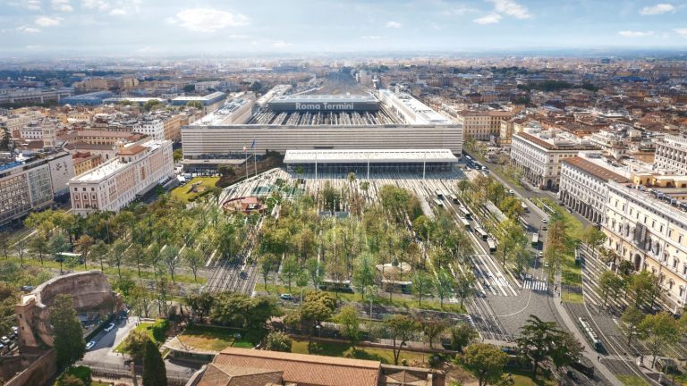Come sarà la nuova piazza di Roma Termini