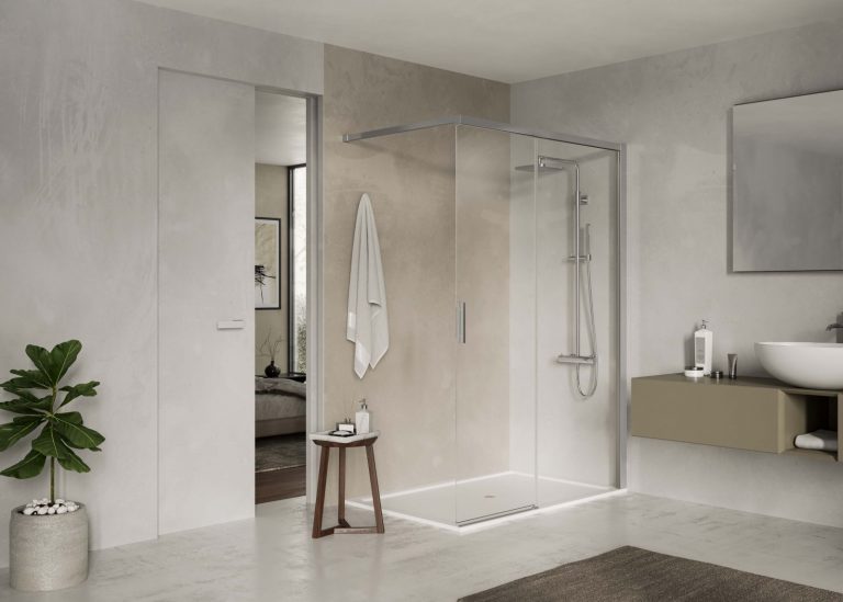 Le nuove soluzioni doccia Walk In di Duka tra design e funzionalità