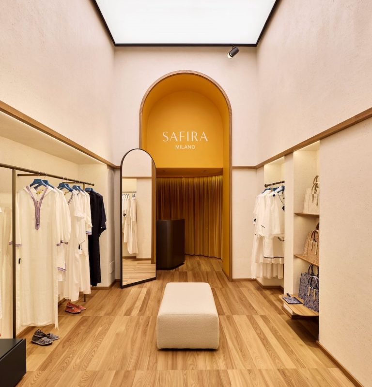 La luce del Marocco splende nella nuova boutique di Safira Milano