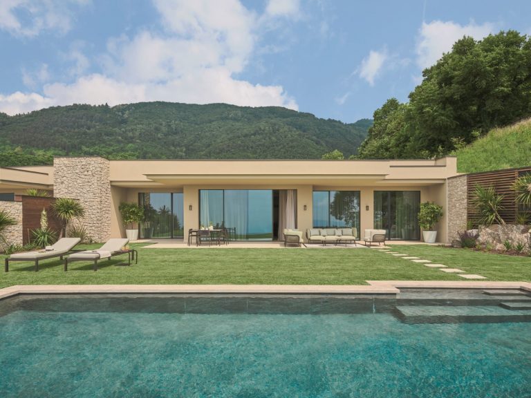 Sky Pool Villas di Lefay, l’architettura del benessere sul Lago di Garda
