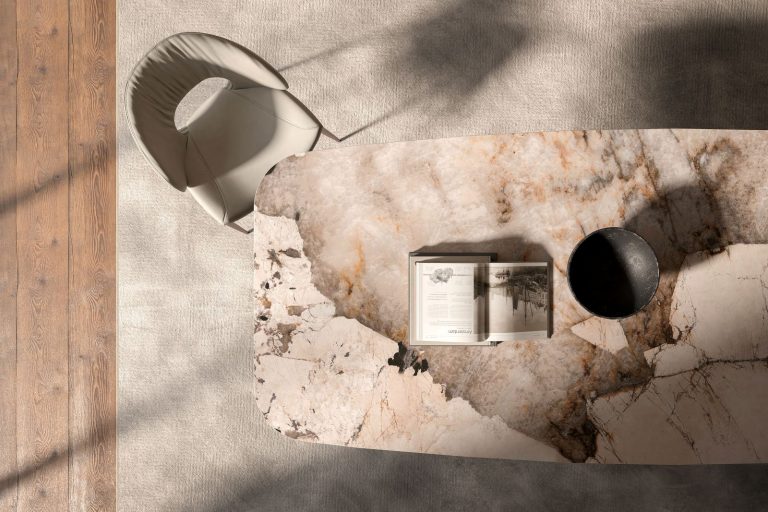 Le onde di Papel e Papelito per la zona dining di Cattelan Italia