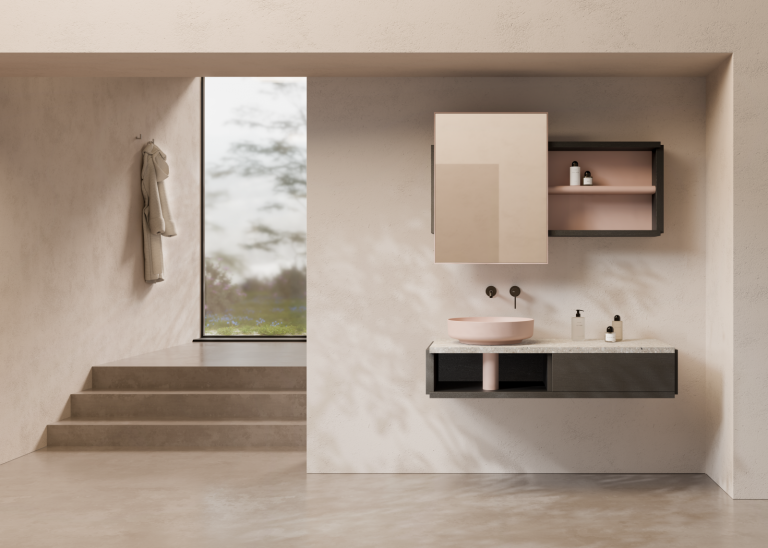 LARI: Alice Ceramica e àr-o studio portano l’architettura nell’ambiente bagno