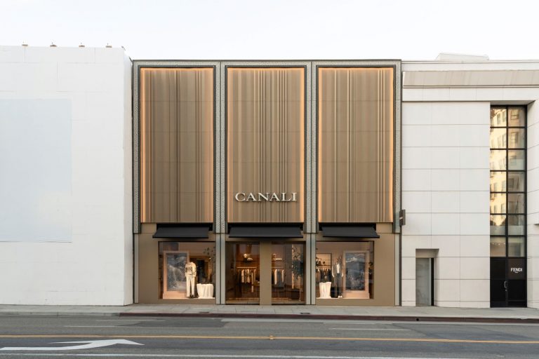 Sartorialità italiana a Beverly Hills: il nuovo flagship store Canali firmato Park Associati