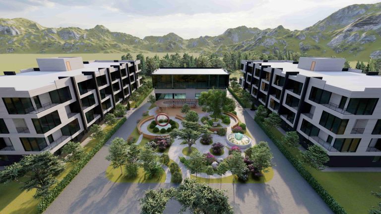 Il complesso ricettivo White Garden a Yerevan ridefinisce il paesaggio tra le vette del Caucaso