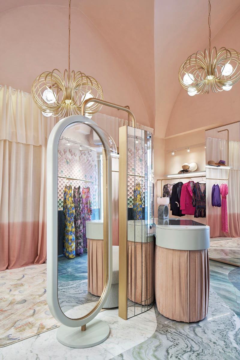 The Pink Closet by Cristina Celestino in Ravello